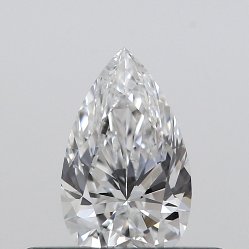 0.3 carat D-VS2 Natūralus Pear Deimantas (1)