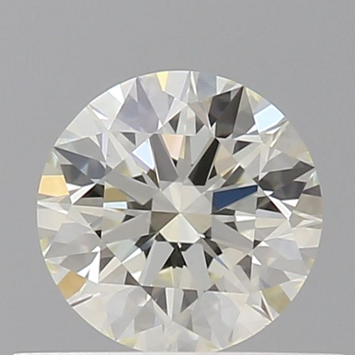 0.52 carat K-VVS2 Excellent cut Natūralus Round Deimantas (1)