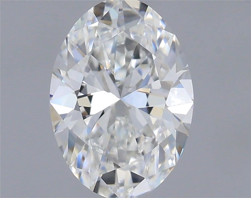 0.5 carat E-SI1 Natūralus Oval Deimantas (1)