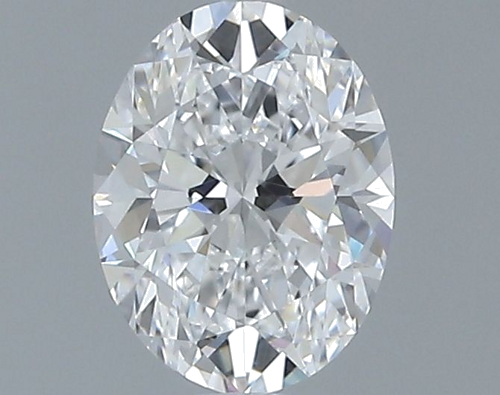 0.7 carat D-VS1 Natūralus Oval Deimantas (1)