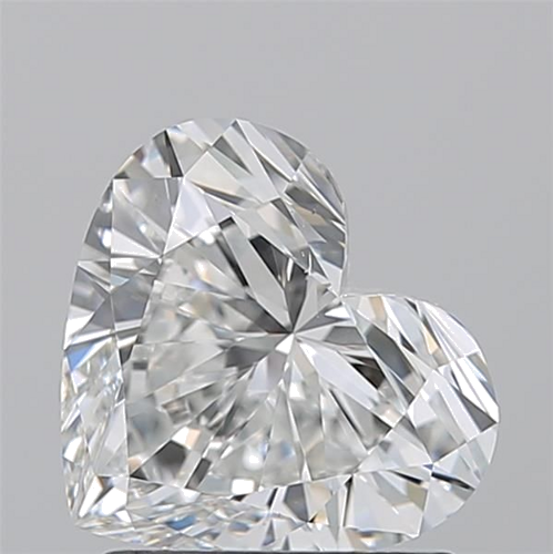 1.51 carat G-VS2 Natūralus Heart Deimantas (1)
