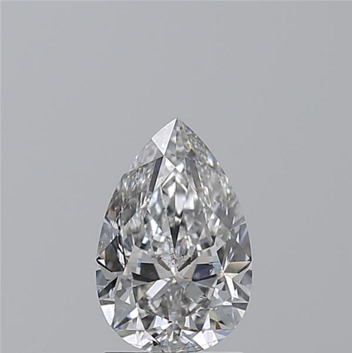 1.7 carat E-SI2 Natūralus Pear Deimantas (1)
