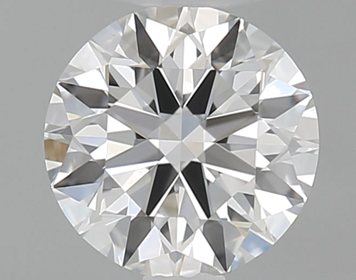 0.54 carat F-VVS2 Excellent cut Natūralus Round Deimantas (1)