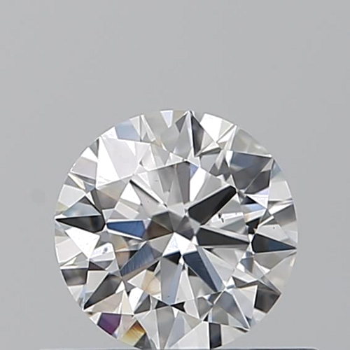 0.5 carat F-SI1 Excellent cut Natūralus Round Deimantas (1)