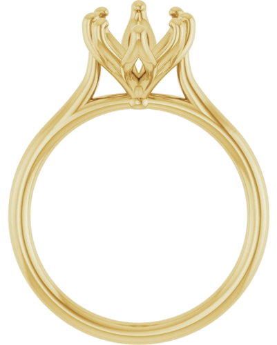 Sužadėtuvių Žiedas „Cathedral-Style Solitaire“ 14k yellow gold Marquise 14mm x 7mm (2)