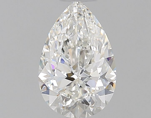 0.52 carat G-IF Natūralus Pear Deimantas (1)