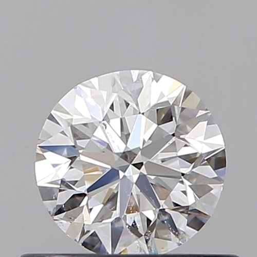 0.5 carat F-SI2 Excellent cut Natūralus Round Deimantas (1)