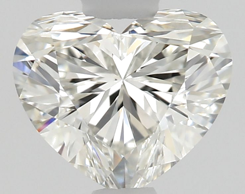 0.65 carat H-VS1 Natūralus Heart Deimantas (1)