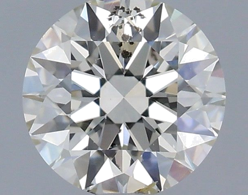 0.5 carat J-SI2 Excellent cut Natūralus Round Deimantas (1)