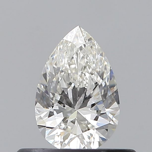 0.4 carat H-VS2 Natūralus Pear Deimantas (1)
