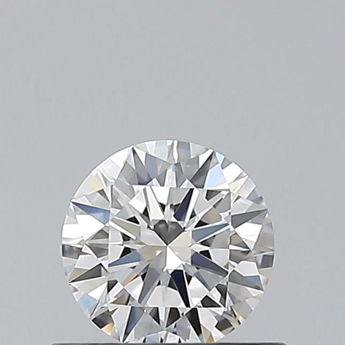 0.5 carat F-VVS1 Excellent cut Natūralus Round Deimantas (1)