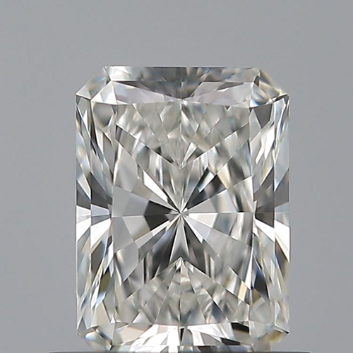 0.7 carat F-VVS2 Natūralus Radiant Deimantas (1)