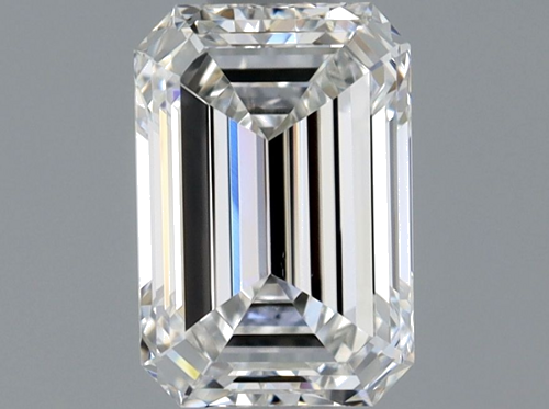 0.5 carat F-VVS1 Natūralus Emerald Deimantas (1)