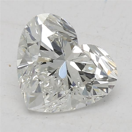 1.05 carat H-VS1 Natūralus Heart Deimantas (1)