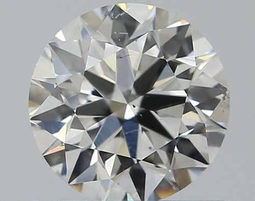 0.53 carat G-SI1 Excellent cut Natūralus Round Deimantas (1)