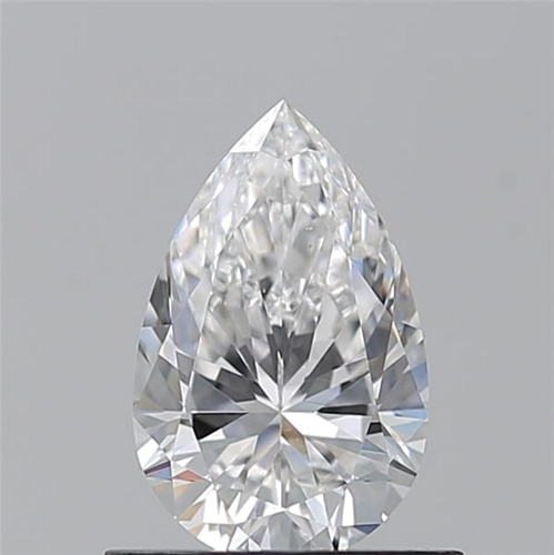0.7 carat E-VS1 Natūralus Pear Deimantas (1)