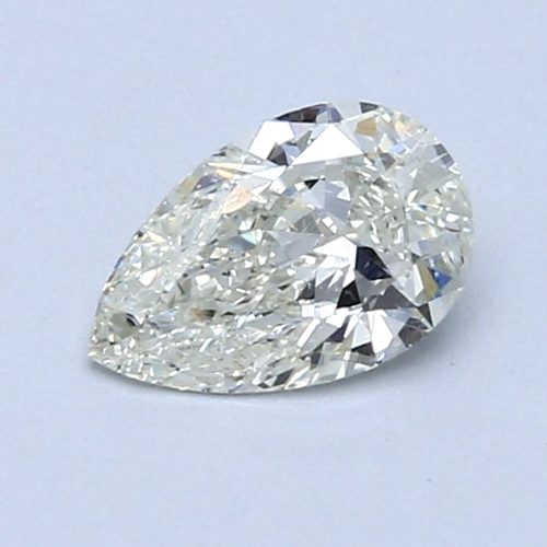 0.7 carat J-SI2 Natūralus Pear Deimantas (1)