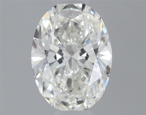 0.55 carat I-VVS2 Natūralus Oval Deimantas (1)