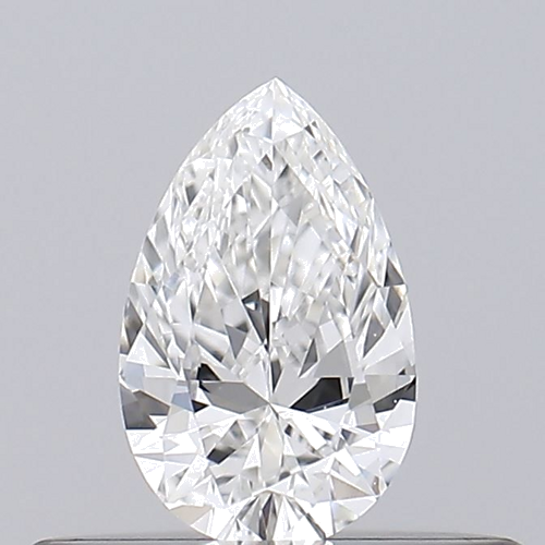 0.21 carat F-IF Natūralus Pear Deimantas (1)