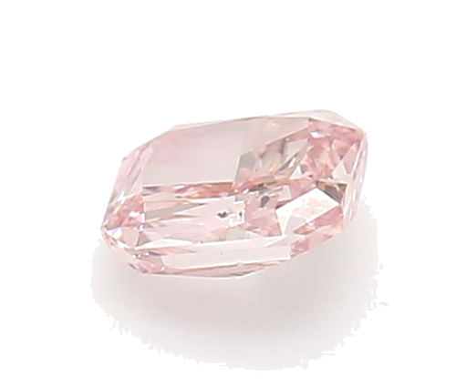 0.27 carat Fancy Intense Pink-SI2 Natūralus Radiant Deimantas (1)