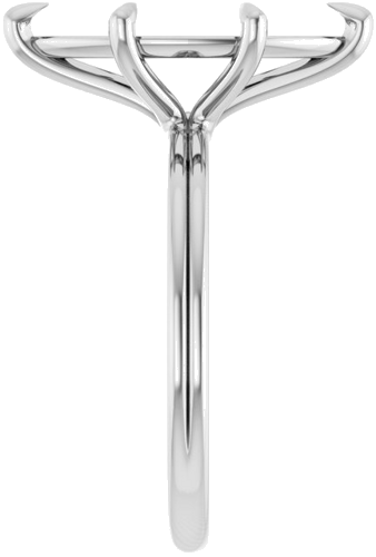 Sužadėtuvių Žiedas „Claw-Prong Solitaire“ 14k white gold Marquise 16mm x 8mm (4)