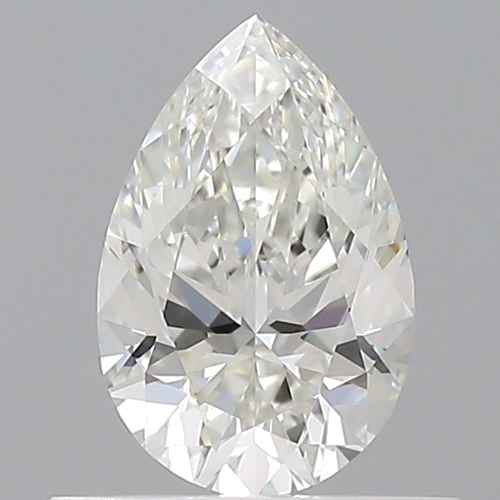 0.5 carat H-VVS1 Natūralus Pear Deimantas (1)