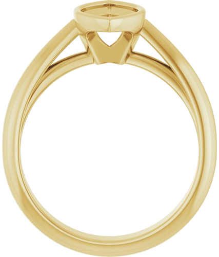 Sužadėtuvių Žiedas „Bezel-Set Solitaire“ 14k yellow gold Marquise 11mm x 5.5mm (2)