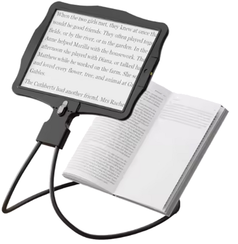 Universal Hands-Free LED Magnifier 2x (2)