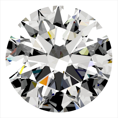 0.3 carat H-VS1 Excellent cut Natūralus Round Deimantas (1)