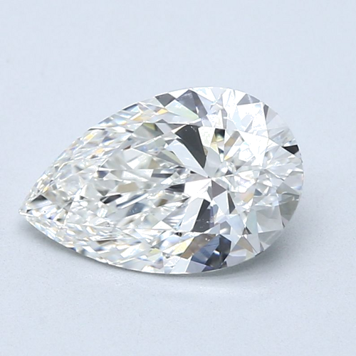 2.01 carat G-VS2 Natūralus Pear Deimantas (1)