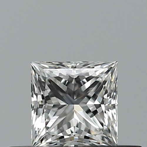 0.32 carat F-IF Natūralus Princess Deimantas (1)