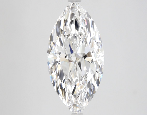 3.06 carat D-FL Natūralus Marquise Deimantas (1)