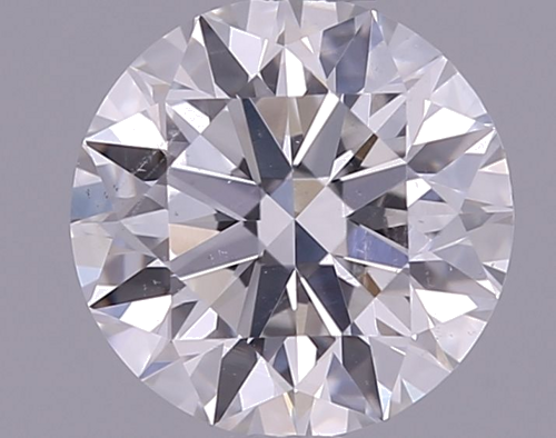 0.51 carat F-SI1 Excellent cut Natūralus Round Deimantas (1)