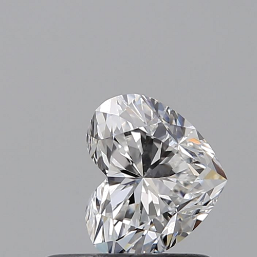 0.51 carat F-VS2 Natūralus Heart Deimantas (1)