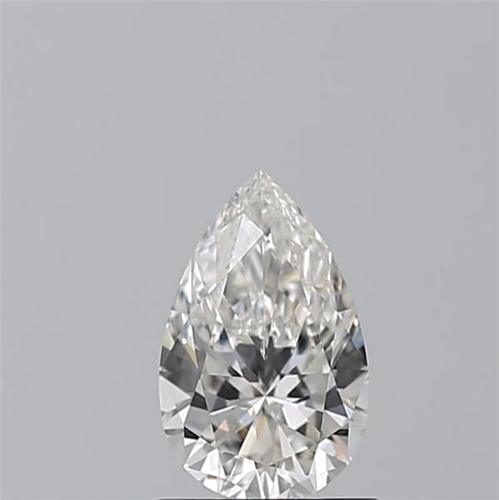 1.0 carat F-VS2 Natūralus Pear Deimantas (1)