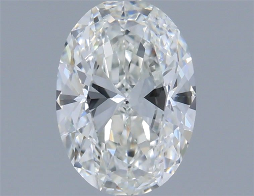 0.52 carat G-VVS2 Natūralus Oval Deimantas (1)