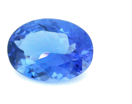 3.6 carat BLUE Oval Tanzanite (1)