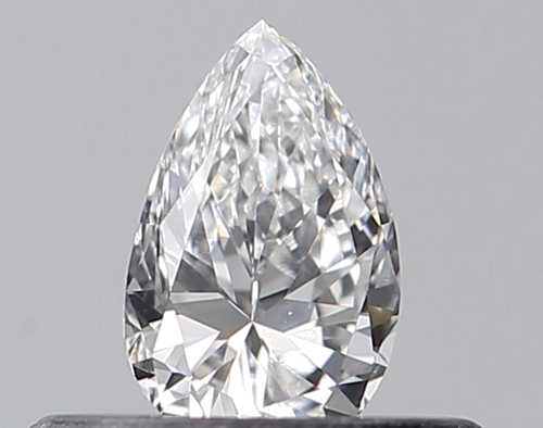 0.26 carat E-VVS2 Natūralus Pear Deimantas (1)
