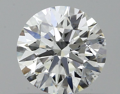 0.5 carat E-SI1 Excellent cut Natūralus Round Deimantas (1)