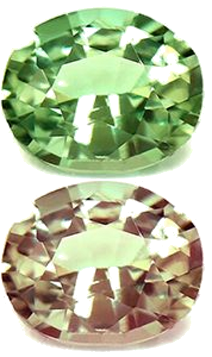 0.61 carat GREEN Oval Alexandrite (1)
