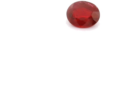 0.41 carat RED Oval Rubinas (1)