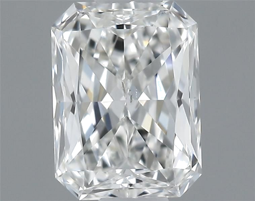 0.4 carat G-SI1 Natūralus Radiant Deimantas (1)