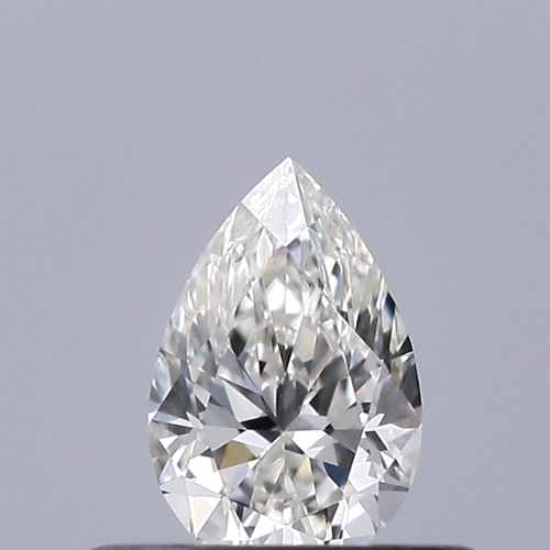 0.3 carat H-VVS1 Natūralus Pear Deimantas (1)