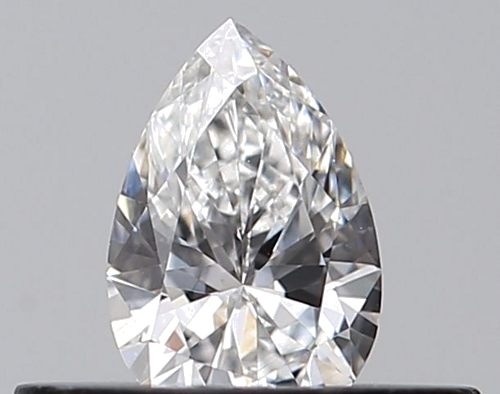 0.24 carat E-VVS1 Natūralus Pear Deimantas (1)