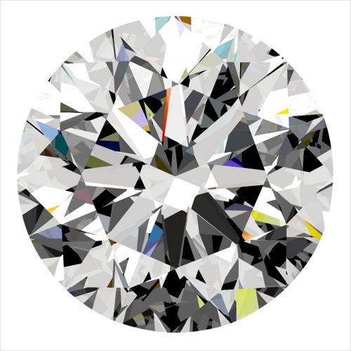 0.3 carat G-VS1 Very Good cut Natūralus Round Deimantas (1)