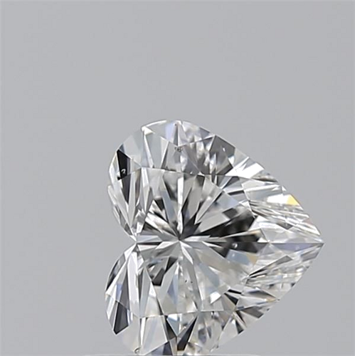 1.01 carat E-VS2 Natūralus Heart Deimantas (1)