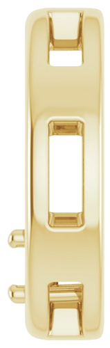 14K Yellow  3 mm Round Pendant Mounting (3)