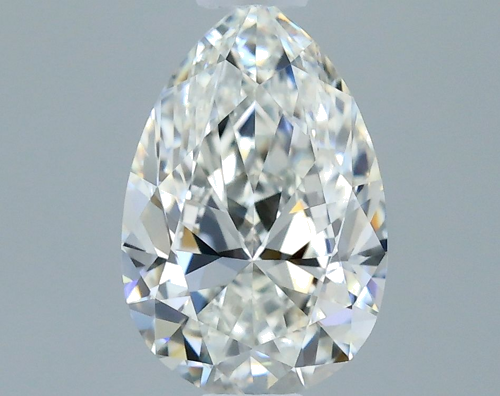 0.45 carat G-IF Natūralus Pear Deimantas (1)