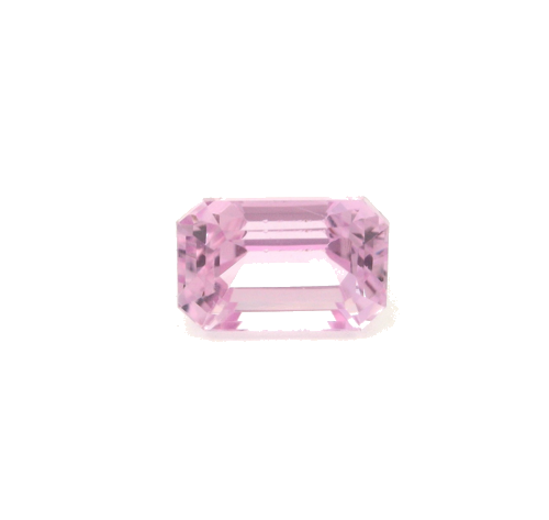 4.54 carat PINK STEP cut Octagonal Kunzite (1)