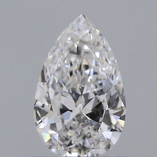 0.33 carat E-VVS1 Natūralus Pear Deimantas (1)